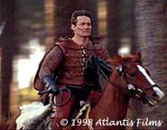 Anthony riding through woods