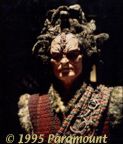 Anthony in wardrobe as Maje Culluh