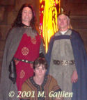 Lancelot, Arthur and Caradoc