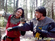 Lancelot and Maleager